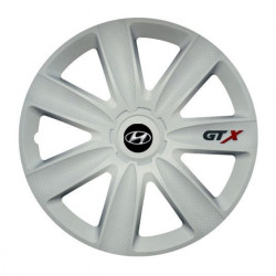 Puklice pre Hyundai 17 GTX carbon white