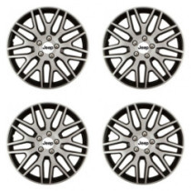 Puklice pre Jeep 15 Dakar NC silver and black