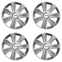 Puklice pre Jeep 15 GTX CARBON silver