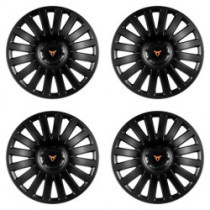 Puklice pre Cupra 14 Smart black