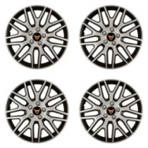 Puklice pre Cupra 14 Dakar NC silver and black