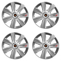 Puklice pre Cupra 15 GTX CARBON silver