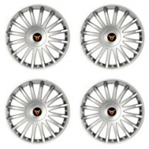 Puklice pre Cupra 16 CRYSTAL silver