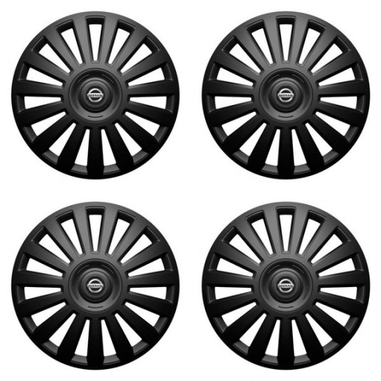 Puklice pre Nissan 15 Luxury black