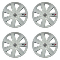 Puklice pre Nissan 15 GTX carbon white
