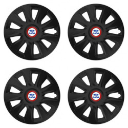 Puklice pre Lada 17 STRATOS RR black