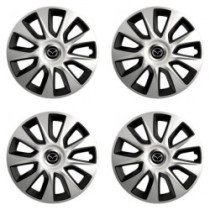 Puklice pre Mazda 14 STRATOS double colour