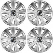 Puklice pre Mazda 16 Aviator carbon RC 16 silver