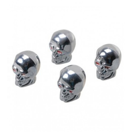 Ozdobné kryty ventilov LEBKY