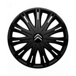 Puklice pre Citroen 14 SPARK BLACK1