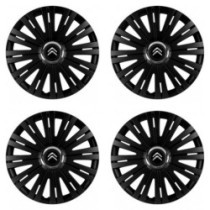 Puklice pre Citroen 15 ACTIVE RC BLACK