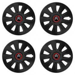 Puklice pre Citroen 16 STRATOS RR black