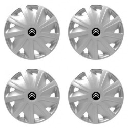 Puklice pre Citroen pre dodávky 16 Craft silver