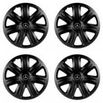 Puklice pre Mercedes 14 COMFORT BLACK