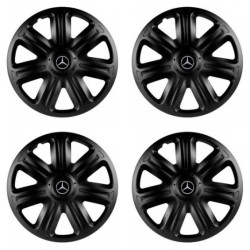 Puklice pre Mercedes 14 COMFORT BLACK