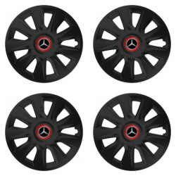 Puklice pre Mercedes 16 STRATOS RR black