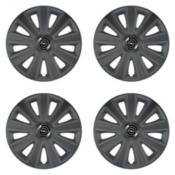 Puklice pre Opel 15 Aviator carbon grafite