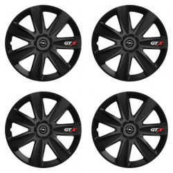 Puklice pre Opel 15 GTX CARBON black