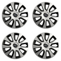 Puklice pre Opel 16 STRATOS double colour