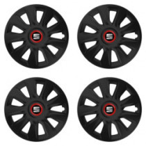 Puklice pre Seat 14 STRATOS RR black