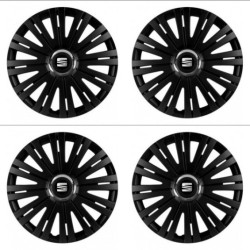 Puklice pre Seat 16 ACTIVE RC BLACK