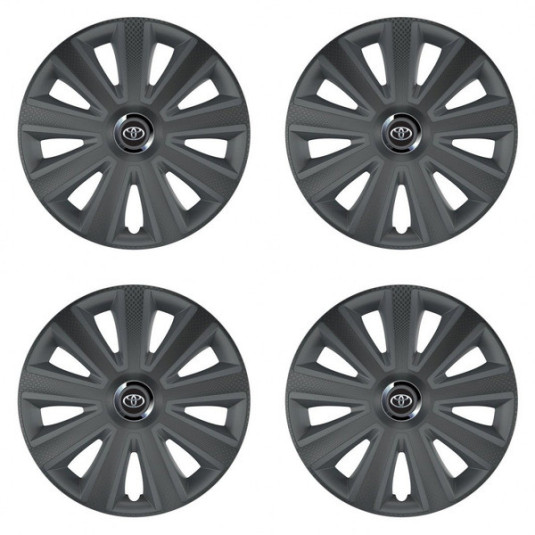 Puklice pre Toyota 15 Aviator carbon grafite