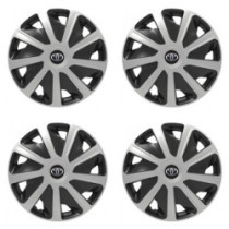Puklice pre Toyota pre dodávky 15 Craft silver and black