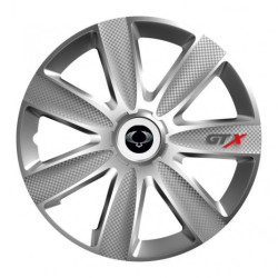 Puklice pre Sangyong 14 GTX CARBON silver