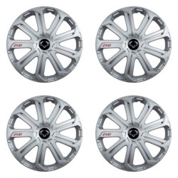 Puklice pre Sangyong 15 Evo silver