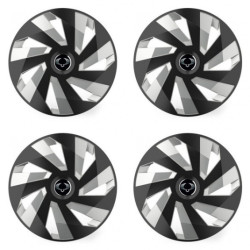 Puklice pre Sangyong 16 Vector RC black and silver