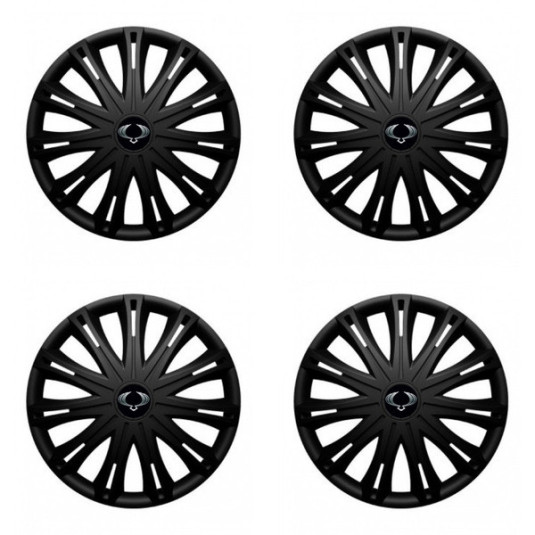 Puklice pre Sangyong 17 SPARK BLACK