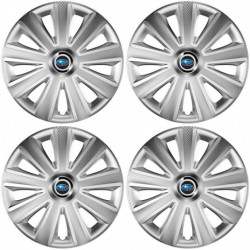 Puklice pre Subaru 14 Aviator carbon RC silver