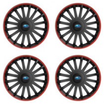 Puklice pre Subaru 15 CRYSTAL RO black