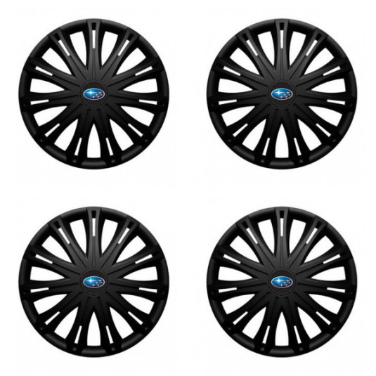 Puklice pre Subaru 16 SPARK BLACK