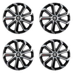 Puklice pre Suzuki 14 Evo black&silver