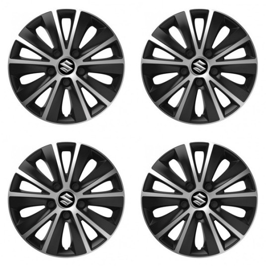 Puklice pre Suzuki 14 RAPIDE silver and black