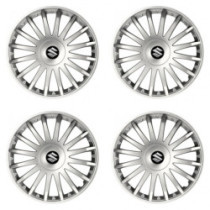 Puklice pre Suzuki 15 CRYSTAL silver