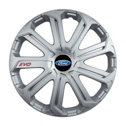 Puklice pre Ford 14 Evo silver