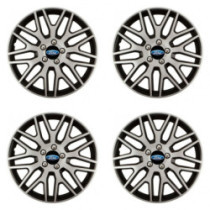 Puklice pre Ford 15 Dakar NC silver and black