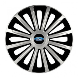 Puklice pre Ford 15 TREND silver and black