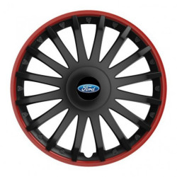 Puklice pre Ford 16 CRYSTAL RO black