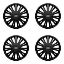 Puklice pre Land Rover 16 SPARK BLACK