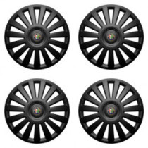 Puklice pre Alfa Romeo 14 Luxury black