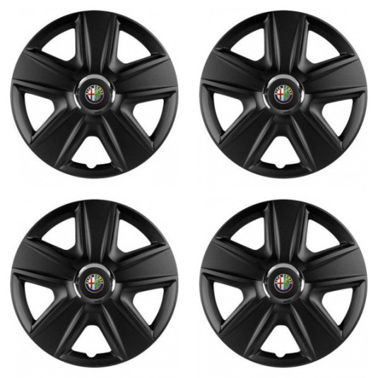 Puklice pre Alfa Romeo 14 ESPRIT RC BLACK