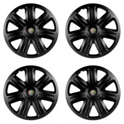 Puklice pre Alfa Romeo 14 COMFORT BLACK