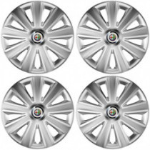 Puklice pre Alfa Romeo 16 Aviator carbon RC 16 silver