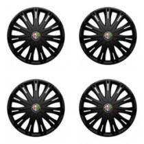 Puklice pre Alfa Romeo 16 SPARK BLACK