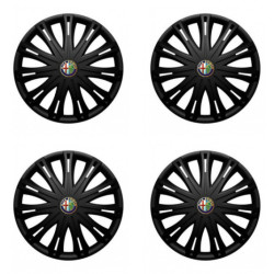 Puklice pre Alfa Romeo 16 SPARK BLACK