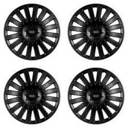 Puklice pre Kia (staršie logo) 14 Smart black