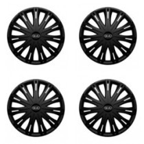 Puklice pre Kia (staršie logo) 14 SPARK BLACK1